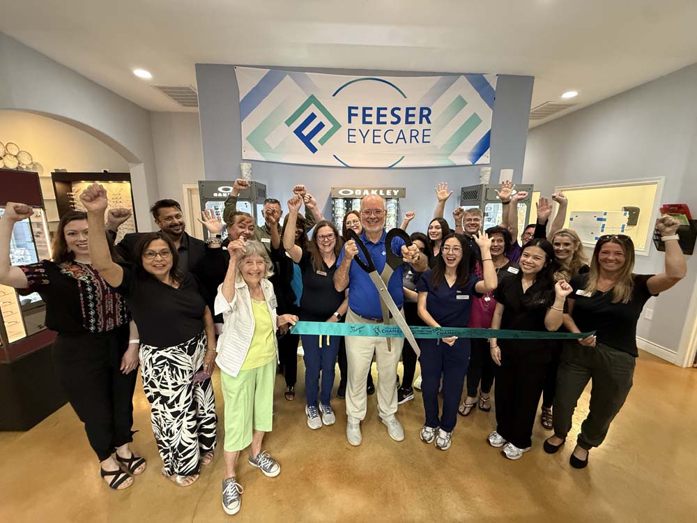 Ribbon Cutting Ceremony Feeser Eyecare